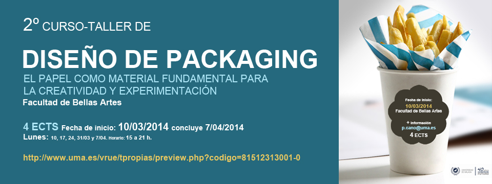 II CURSO-TALLER DE DISEÑO DE PACKAGING