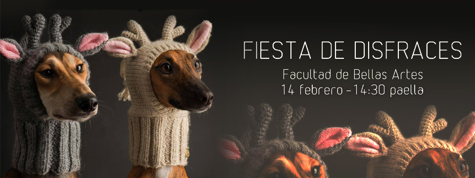 Fiesta de disfraces el 14 febrero