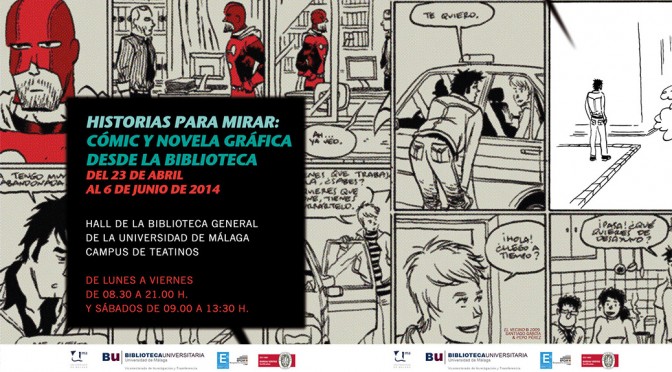 Exposición “Historias para mirar: cómic y novela gráfica desde la biblioteca”