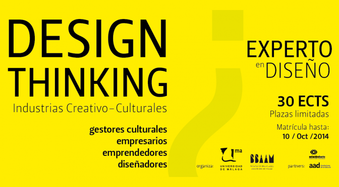 EXPERTO EN DISEÑO: “DESIGN THINKING” y las Industrias creativo-culturales