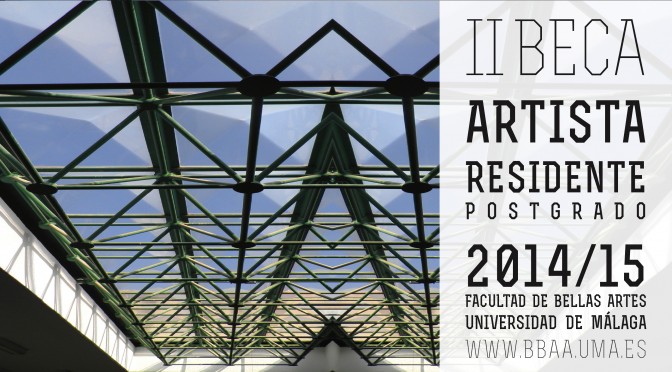 II BECA ARTISTA RESIDENTE DE POSGRADO 2014-2015