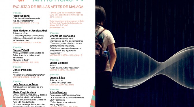 Conferencia de Daniel Palacios: “Technology & Handcraftsmanship”. Martes 15 de marzo. 18 a 21 horas.