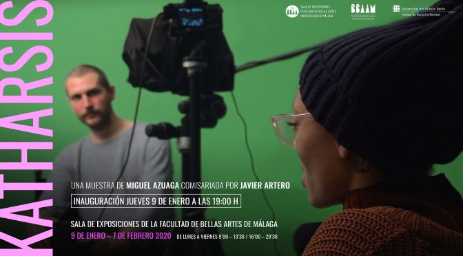 Inauguración de la exposición: “Katharsis” de Miguel Azuaga. 9/01/2020, 19:00. Sala de Exposiciones de la Facultad de Bellas Artes de Málaga.